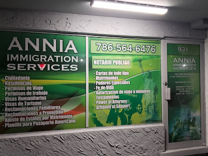 Annia Immigration Services, Hialeah